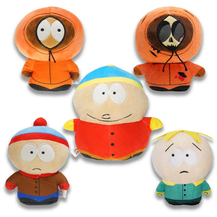  Parques del Norte del Sur juguetes de Peluche muñeca de Peluche de dibujos animados Stan Kyle Kenny Cartman almohada de Peluche