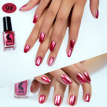 Metallics Nail Polish Mirror For Women Girl As Makeup Tool