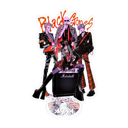 NANA Black White Manga Acrylic Stand Oosaki Nana Komatsu Hachi Okazaki Shinichi Anime Keychain Collection Desk Display Ornament