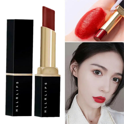 8 colors Lipstick Waterproof Sweatproof Long-lasting Makeup Glitter Matte Velvet Nude Lipstick Women Cosmetics Makeup