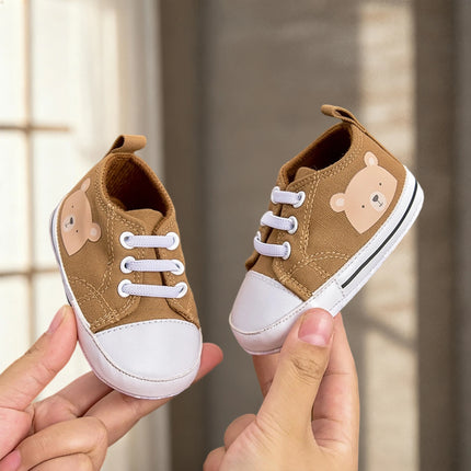 0-12months Infant Girl Boy High Top Shoes Floral Animal Sneaker  for baby girls  boys