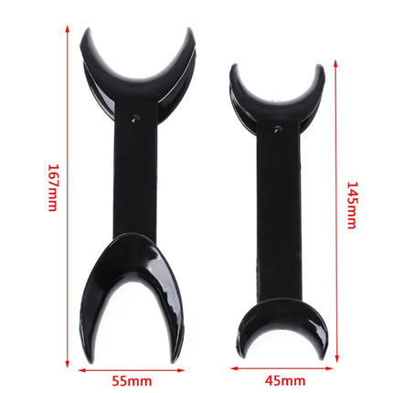 4Pcs Dental Mouth Opener T-Shape Orthodontic Lip Cheek Retractors Double Head Mouth Spreader Oral Clean Tool