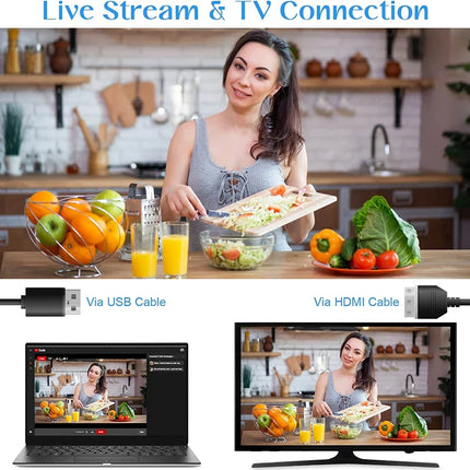 4K HD Video Cameras for Photography 64MP WiFi Livestream Webcam Camcorder 18X Digital Zoom Vlog Recording Camera for YouTube