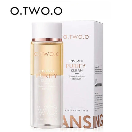 Dual Phase Makeup Remover With VC Essence For Sensitive Skin Instantly Dissolves Stubborn Makeup Without Irritation
