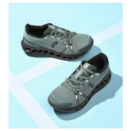 Men's Running Shoes Breathable Lightweight Comfortable Soft Bottom Casual Sports Sneakers Fashionable Shock Absorption