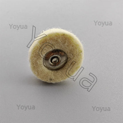 100pcs 25mm Dental Odontologia Polishing Brush Wheel Rotary Tools 2.35/3.00mm Shank Wool Goat Cotton Black Buff Dentistry Lab
