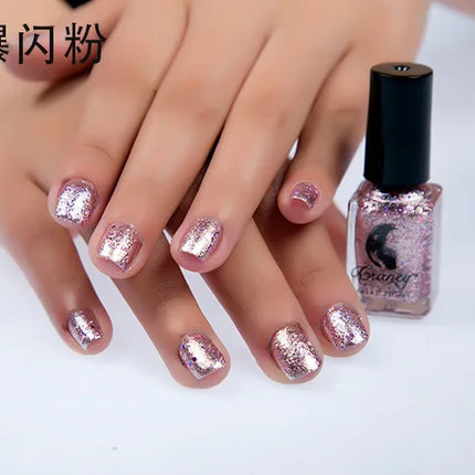 Metal Colour Nail Gel Polish Semi Permanent Mirror Gel Varnish Base Top Coat UV Gel Varnish Soak Off Nails Art Glue Nail Polish