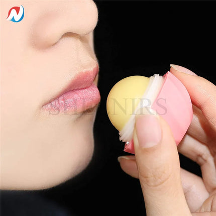 50pcs 7ml 0.25oz 7g Empty Ball plastic lip balm Sphere Lipstick Container crayon Lipstick Tubes Chapstick Tubes Holder Makeup