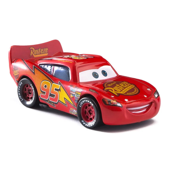 Cars Toy Pixar Cars Toy Lightning McQueen Jackson Storm Mater Sally Sheriff 1:55 Diecast Model Car Toy Children Birthday Gift