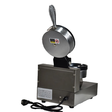 HPH2O Commercial Electric UFO Burger 1300W Gelato Panini Press Maker Sandwich Maker Stainless Steel Burger Baking Equipment