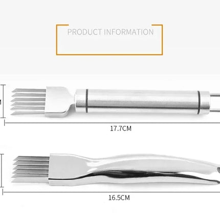 Scallion Cutter Shred Knife Stainless Steel Graters Cutter Knife Scallion Slicer Vegetable Shredders Slicer Kitchen Gadgets