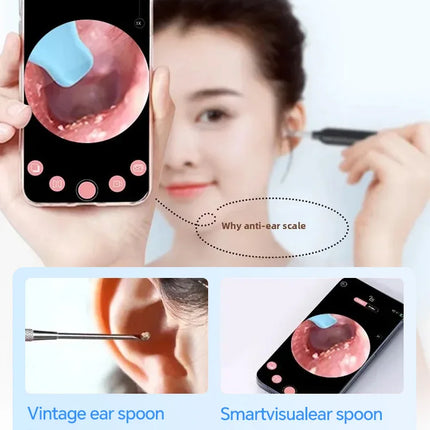 2025 New upgrade Visual Ear Wax Cleaner Camera Safe Earwax Removal Endoscope with 5M Camera Ear Cleaning Tools Ear Care