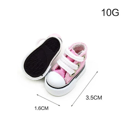 3.5cm 5cm Blythe Doll Shoes 20cmdoll Canvas Shoes 10cm Doll Bjd Shoes Doll Accessories Change Dress Game Playing House Gift Toys