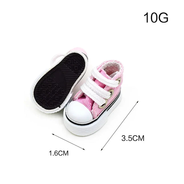 3.5cm 5cm Blythe Doll Shoes 20cmdoll Canvas Shoes 10cm Doll Bjd Shoes Doll Accessories Change Dress Game Playing House Gift Toys