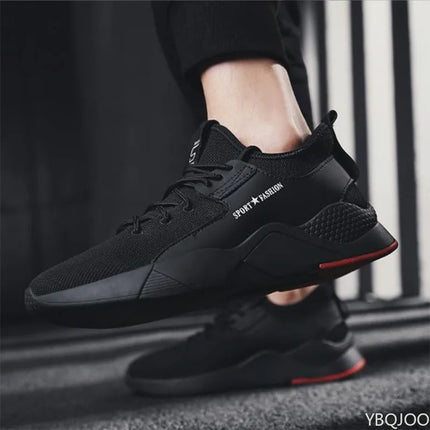 Large Size Autumn Fashion New Item Breathable Casual Comfortable Men's Versatile Lightweight Flat Sports Shoes