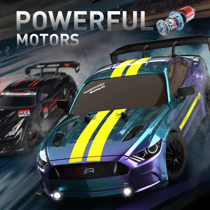 1:16 Scale 4x4 Drift RC Car - High Speed Monster Truck Racing Model Toy for Children & Adults Present