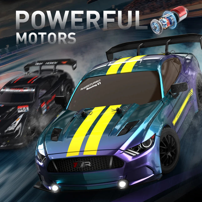 1:16 Scale 4x4 Drift RC Car - High Speed Monster Truck Racing Model Toy for Children & Adults Present