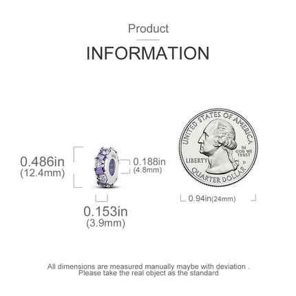 925 Silver Clasp Clip Spacer Stopper Beads Charms & Safety Chain  Clasp Charm Bead Fit Original Bracelet DIY Jewelry