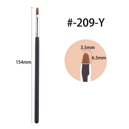 Eyebrow Concealer Brush Flat Eyebrow Brush Angled Ultra Thin Eye Line Concealer Makeup Brushes Precise Make Up Concealer Brush