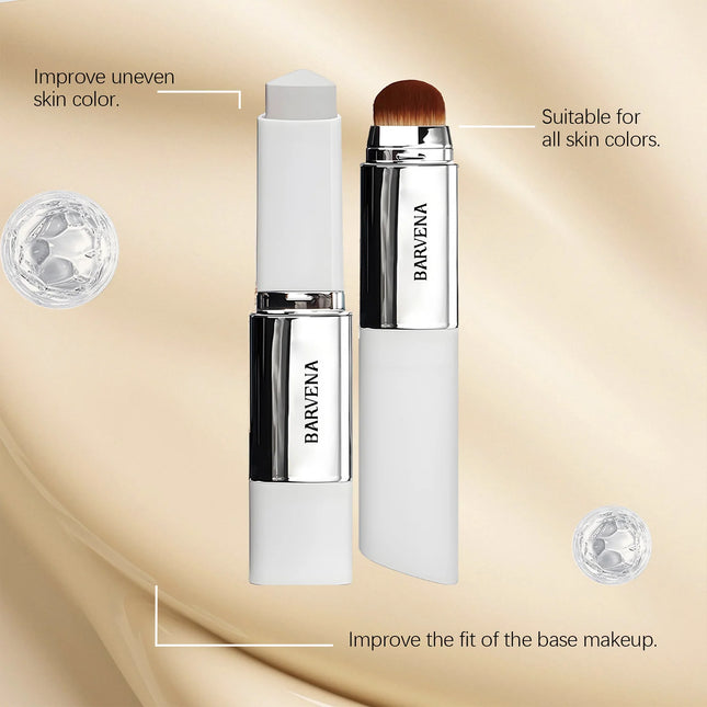 2-in-1 Color-Changing Foundation Stick - Lightweight Moisturizing Formula, Skin-Fit Coverage for All Skin Types