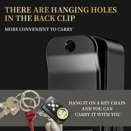 EDC Flashlight USB Charging Magnetic Clip Work Light LED Strong Light Torch Red Blue Warning Light for Outdoor Camping Hiking