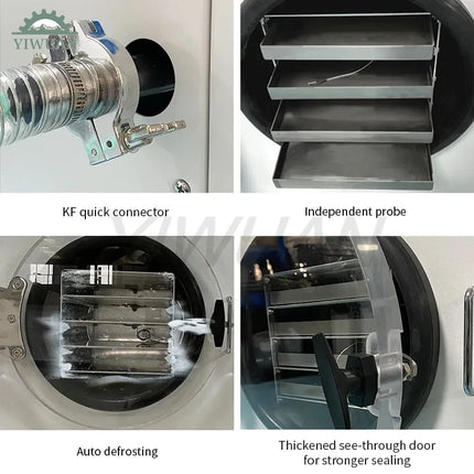 Automatic Fully Stainless Steel Small Lyophilizer Freeze Dryer Home For Candy