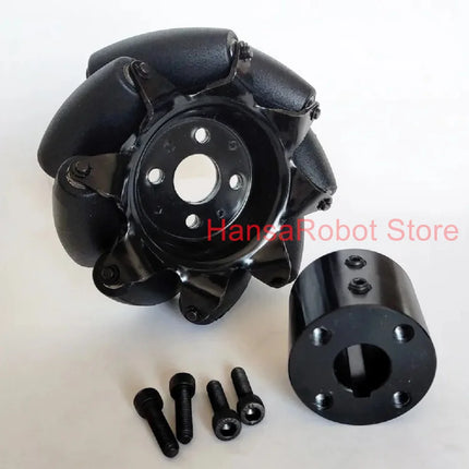 4pcs/lot 150KG Load 4-Inch Carbon Steel Mecanum Omni Wheel 81012141516mm Motor Coupling Intelligent Car Robot Chassis