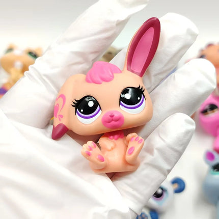 NEW LPS Pet Toys Cute Animal Can Shake Head Kitten Series 4 Original Collection Toys for Girls Christmas Birthday Gift