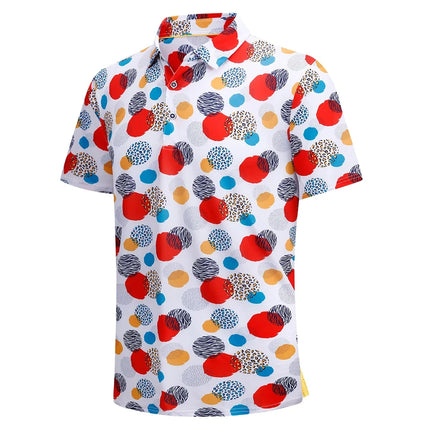 Hawaii Men's Polo Shirt 3d Animal Print Short Sleeve Golf T-Shirt Fashion High Quality Men Clothing Street Designer Polo T-Shirt