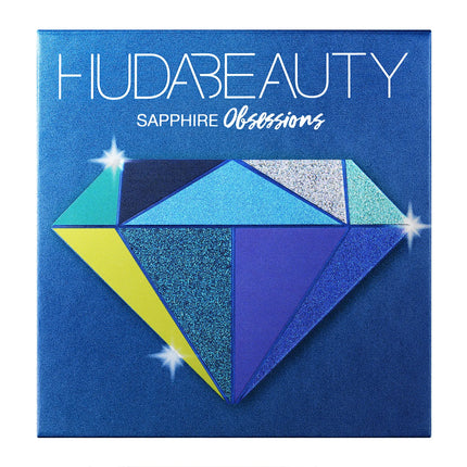 Huda Beauty 9 Color Palette Diamond Amethyst Ruby Red Gold Eye Shadow Pallete Matte Shimmer Eyeshadow Palette Glitter Makeup