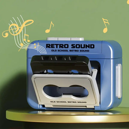 Mini Retro Recorder Keychain Can Record And Play Music Fun Music Box Pendant Personalized Couple Gift For Girlfriend