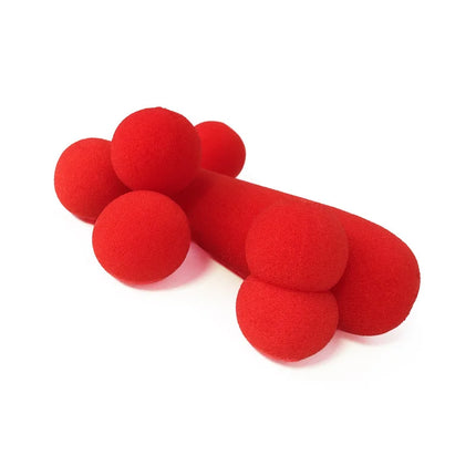 Sponge Ball Magic Toy Standing Figure with Funny Design Hilarious Sponge Buddy Street Prank Close-up Magic tricks Props