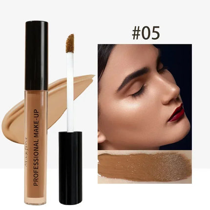 Waterproof Liquid Contouring Concealer Cream Makeup Moisturizing Long Lasting Cover Acne Dark Circles Foundation Face Cosmetic