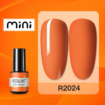ROSALIND Temperature Changed Gel Nail Polish Soak Off Gel Varnishes Nail Art Semi Permanent Base Top Coat UV Nail Gel Polish