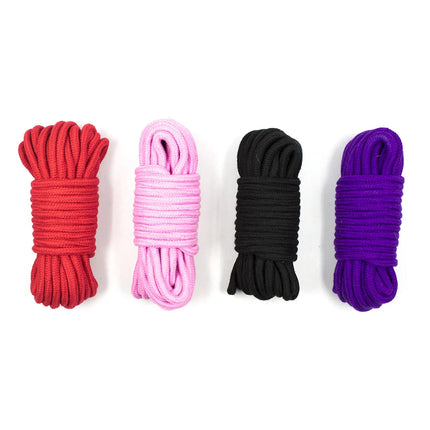 4 Colors  Fetish Exotic Shibari Accesories of Handcuffs Bondage Rope for Men Women Slave Role Play Binder Restraint Touch Fun