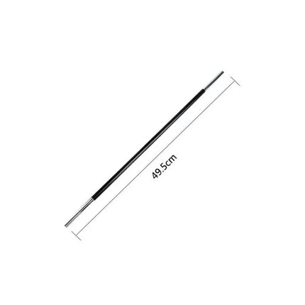 100pcs Appearing Mini Cane (Black 50cm Length) Magic Tricks Stage Street Magic Comedy Magia Wand