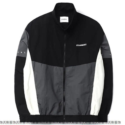 2026 Little Hero Same Coat Jacket Color blocked Windproof Jacket Waterproof Sports Jacket for Men and Women