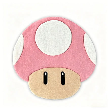Mario Mushroom Bedroom Decor Carpet Thickened Plush Carpets for Living Room Home Creativity Floor Mat Fluffy Soft Children's Rug