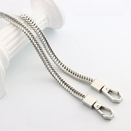 Bag Chain DIY Bag Strap 7mm Replacement Purse Chain Shoulder Bag Straps Small Handbag Purse Handle Chains Bag Parts