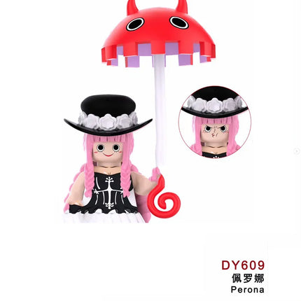 Nika Luffy Five Gear Action Figure Model Kit WM6194 WM6193 DY601S DY602S DY684 DY639 DY676 Mini Assembly Toys Children Gift