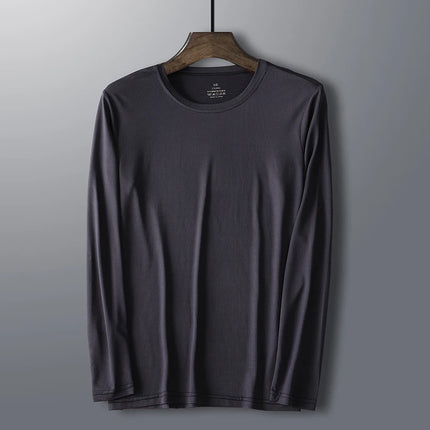 Good Quality 6XL 7XL 8XL T-Shirts Men Plus Size Long Sleeve Tshirt Male Tee Shirt Autumn Hiking Camping Tops Oversized Clothes