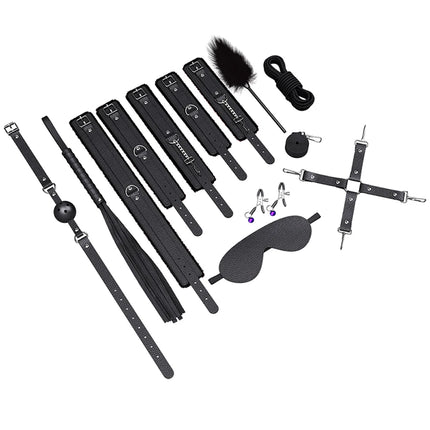 BDSM Adjustable Straps Bed Restraints Sex Bondage Kit For Couple Handcuffs Ankle Cuffs With Bondage Set SM Adult Games Sex Toys