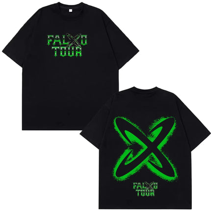 Feid VS Ferxxo 2026 "Falxo Tour – El Mano a Mano Del Año" Graphic T-Shirt, Unisex Hip-Hop Latin Urban Style Loose Cotton T-shirt