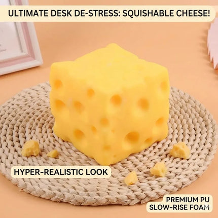 Giant Cheese Squeeze Toy blind box Extra Large Size Cheese Squishy Fidget Toys Slow Rebound Shapeable Venting Ball toys Gifts