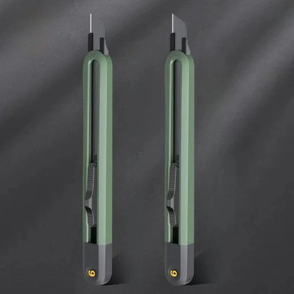 Mini Stretch Utility Tool Paper Cutters Carbon Steel Pocket Tool with Safety Lock Handicraft DIY Sharp Pocket Knife Tool