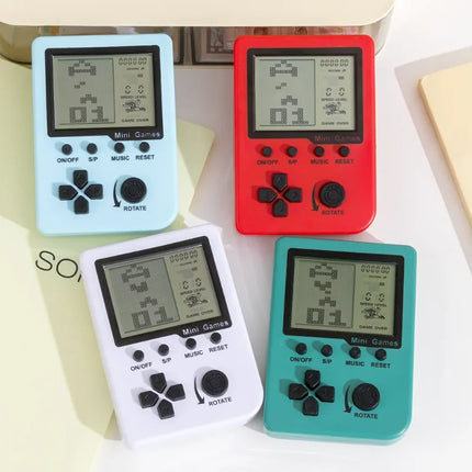 Tetris Portable Retro Game Player 26 Games Pocket Electronic Game Machine Christmas Gift