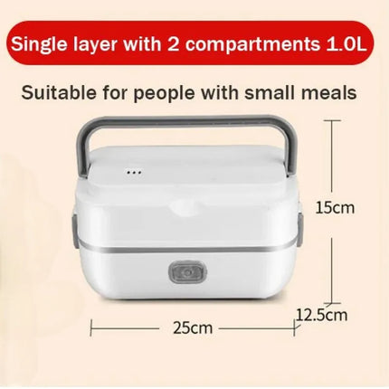 Portable rice cooker insulated meals a musthave portable insulated lunch box office workers Bento Box SelfHeating Steaming Box
