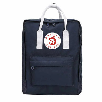 Outdoor Waterproof Student Backpack Large Capacity Computer Bag Oxford Cloth Breathable Shockproof Anti-wear Leisure Travel B...