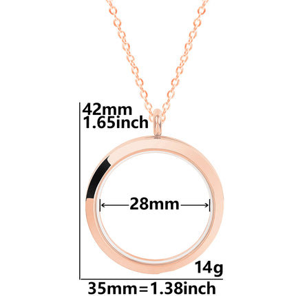 High Fashion Twist Locket Pendant Necklaces For Women Men Jewelry Memory Photo Floating Charm DIY Stainless Steel Lockets Gift