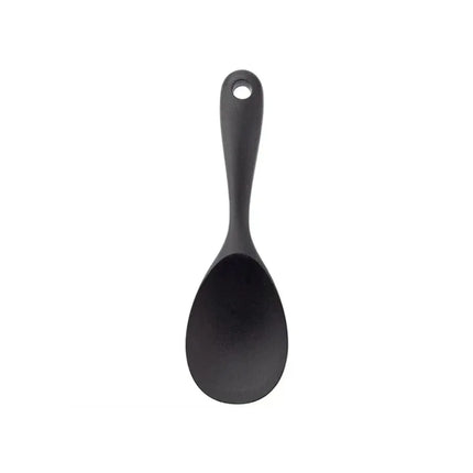 6Pcs Silicone Kitchen Utensils Set Spatulas,Slotted Spoon, Rice Scoop Dishwasher Safe Heat Resistant Utensilios Cooking Tools